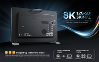 Lilliput Desktop 4K HDMI 3G-SDI 12 g-sdi 8K direktur Quad View siaran Monitor produksi dengan 3D Lute HDR