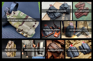 Étui Kydex IWB/OWB pour G2, G2C, G3, G3C, TS9, PT92, GX4 - Product Image 6
