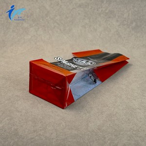 Sachet à fond plat imprimable avec soufflet thermosoudé pour l'affichage <span class=keywords><strong>de</strong></span> toutes les marques, idéal pour le stockage <span class=keywords><strong>de</strong></span> pains et <span class=keywords><strong>de</strong></span> snacks gourmands <span class=keywords><strong>de</strong></span> qualité supérieure - Product Image 1