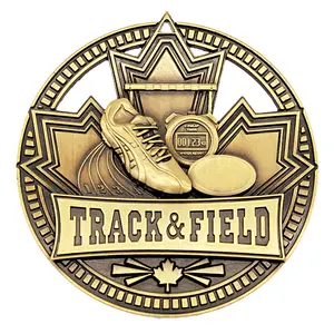 Gold Athletics Track And Field Metal Crafts Sports Custom Medals And Trophies Medals For Athgleticsl