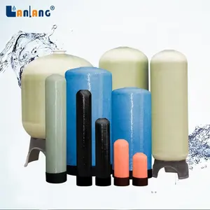 Lanlang OEM Filtro de arena de cuarzo y filtro de carbón activado Tanque de presión FRP Sistema de agua RO Tanque FRP
