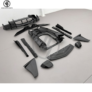 OEM Original Dry Carbon Fiber Car Conversion Body Kit for Lambo Revuelto Rear Spoiler Engine Cover Mirror Covers Rear Bumper - Product Image 5