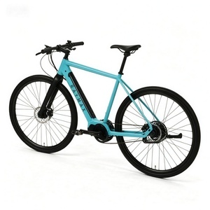 Vélo électrique de ville en alliage d'aluminium 28 pouces 36V, moteur central Bafang M400 250W, transmission par courroie Gates, <span class=keywords><strong>NEXUS</strong></span> <span class=keywords><strong>8</strong></span> vitesses, freins à disque hydrauliques - Product Image 2