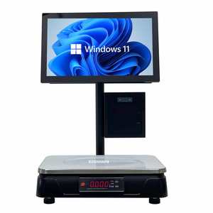 2025新设计的多合一智能AI秤POS系统，带有热敏打印机和条形码扫描仪，适用于超市收银员 - Product Image 4