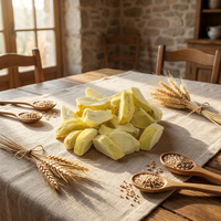 Trozos de Durian Liofilizados, Snack Premium de Durian Tailandés, Proveedor Mayorista OEM