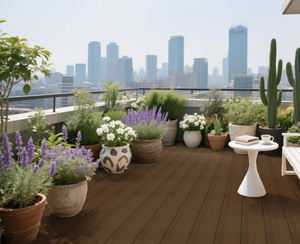 Tarima de WPC de Alta Calidad para Decoración de Exteriores, Resistente al Agua, de Alta Densidad, para Jardín y Patio - Product Image 1