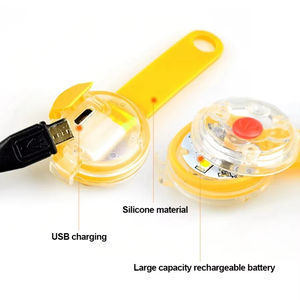 Collares LED Clásicos para Perros, Colgante Antipérdida, Seguridad Nocturna, Recargable por USB, Ajustable, Cómodo, Collar con Luz para Mascotas - Product Image 6