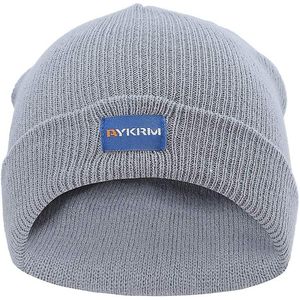 Bonnet en tricot côtelé Aykrn, bonnet de ski, 100% acrylique, chaud, respirant, unisexe, pour adultes - Product Image 1