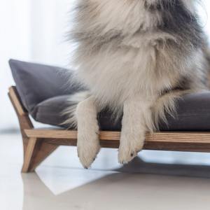 بيع بالجملة سرير حيوانات أليفة حديث ونمط صلب وصلب ، وسادة خشبية للقطط والكلاب للحيوانات الصغيرة أثاث OEM مخصص - Product Image 4