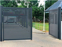 Meilleurs fournisseurs de treillis et portails de clôture de luxe pour maisons Derniers modèles de portails et de clôtures de luxe en aluminium