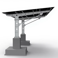 Système de carport solaire, panneaux solaires pour parking de voitures montés au sol, carports solaires avec système de montage de panneaux solaires