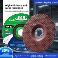 Disque abrasif stable WA80 pour meuleuse d'angle, disque de polissage 102316mm pour carreaux, métal et acier inoxydable