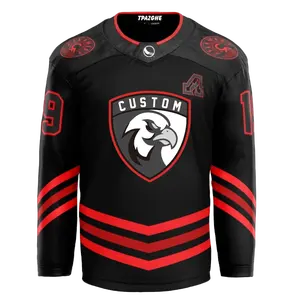 Team Canada Mannen Nieuwe Artikel Van 2021 Veld Dragen Custom Ijshockey Uniform