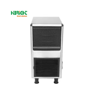 Ice sertifikası buz küpü makinesi makinesi ticari mutfak restoran buz makinesi