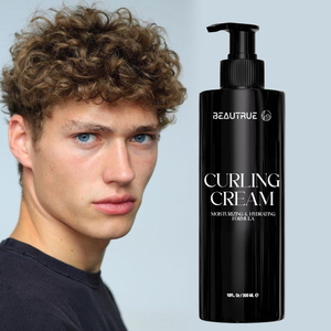 Hot Bán Nhãn Hiệu Riêng Của Nam Giới Tóc Curling Kem Tự Nhiên Nuôi Dưỡng Curl Tạo Kiểu Tóc Kem Cho Curl Tăng Cường - Product Image 1