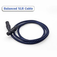 Câble Serpent Audio Haute Qualité 3 Broches XLR Mâle vers XLR Femelle pour Microphone de Studio Professionnel, Table de Mixage et Hifi