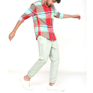 Pantalones de chándal de talla grande para hombre, pantalones deportivos informales holgados de alta calidad personalizados con cierre de cintura elástica - Product Image 1