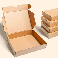 Fournisseur en gros de boîtes rigides personnalisées en matériaux recyclés, design avion, logo en relief, lamination brillante, boîte en carton