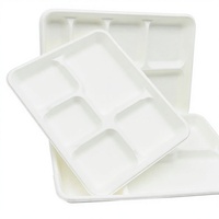 Assiette carrée en bagasse de canne à sucre avec couvercle, 10 pouces, écologique, réutilisable, jetable, moderne, pour desserts de mariage et de fête