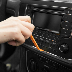 Car Rocker Pry <b>Bar</b> Set 4 Piece ABS L Shape Wedge <b>End</b> For Car Disassembly And Modification - Product Image 3