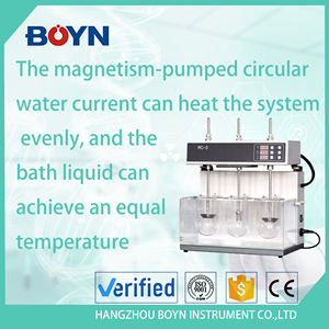 Testador de desintegração automática <span class=keywords><strong>RC</strong></span>-3 Lab para venda Aparelho de testador de desintegração de tablet de 3 copos - Product Image 4