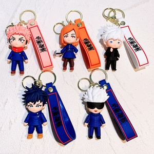 พวงกุญแจ PVC 3 มิติ 6 แบบ ตัวละครอนิเมะสุดฮิต ซาโตรุ โกโจ ซุคุนะ <span class=keywords><strong>มาฮิโตะ</strong></span> ฟิกเกอร์อนิเมะ ตุ๊กตาสำหรับสาวๆ ของขวัญจี้ห้อยคอ - Product Image 4