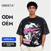 T-shirts en coton 100% de haute qualité, personnalisés, impression par transfert thermique, personnage d'anime, t-shirt homme pour fournisseur