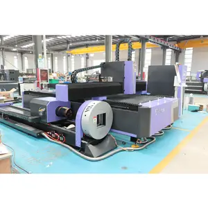 Çin üretici fiber lazer kesim makinesi iyi fiyat ile metal plaka tüp 1000w 1500w