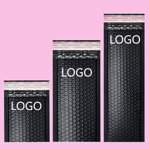 Custom Extra Long Bubble Mailing Bags Wholesale Self Seal Padded Envelopes for Poster Tube Thin Long Goods <b>Packaging</b> 7x12" - Product Image 1