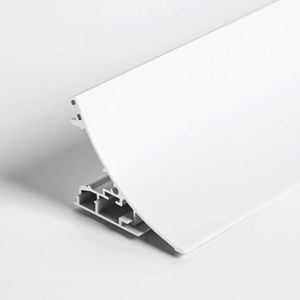 Profilé LED en aluminium pour éclairage indirect bidirectionnel, type <span class=keywords><strong>mur</strong></span>-washer, pour plinthe murale, <span class=keywords><strong>moulure</strong></span> de couronne et villa linéaire - Product Image 4