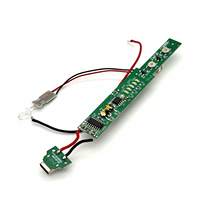 Lime à ongles électrique portable PCBA 3.7V rechargeable avec prise Type-C, service OEM/ODM personnalisé