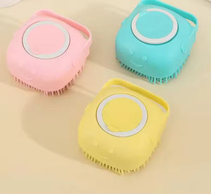 Cepillo de Ducha para Mascotas, Cepillo de Baño de Silicona para Mascotas, Dispensador de Champú, Cepillo de Baño para Perros y Gatos con Dispensador de Jabón - Product Image 6