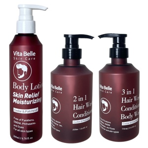 Perlengkapan mandi pria Herbal, perlengkapan mandi pria Herbal, sabun cuci tubuh untuk semua jenis kulit - Product Image 3