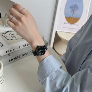 2025 New Model - Solid Color, Simple and Elegant, Fashionable and Graceful, Pointer-style, Fresh and Modern <b>Electronic</b> <b>Watch</b> - Product Image 4