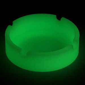 Cenicero de silicona portátil ecológico para cigarrillos, soporte para Cenicero plegable suave que brilla en la oscuridad con logotipo personalizado para fumar - Product Image 5