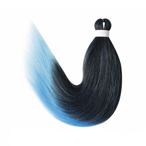 Pre-estirado pelo trenzado Perm Yaki trenzas Jumbo extensiones de cabello sintético fácil de la <span class=keywords><strong>trenza</strong></span> del pelo - Product Image 4