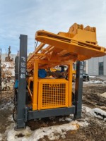 Foreuse de puits d'eau d'occasion FeiDa FY350, moteur YuChai 85 kW, tour de 6,6 m, année 2022, à vendre