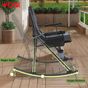 Woqi เก้าอี้พับได้ขนาดใหญ่พิเศษสำหรับ<span class=keywords><strong>แคม</strong></span><span class=keywords><strong>ป์</strong></span>ปิ้งแบบทันสมัยเก้าอี้สำหรับผู้ใหญ่โครงเหล็กแข็งแรงทนทานเก้าอี้ตั้ง<span class=keywords><strong>แคม</strong></span><span class=keywords><strong>ป์</strong></span>กลางแจ้งเก้าอี้สนามหญ้าแบบพกพา - Product Image 4