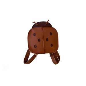 Nuovo Retro piccolo coccinella zaino per bambini forma concava disegno cerniera cartone animato cornice esterna per bambini bambini scuola materna - Product Image 6
