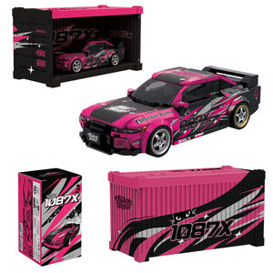 PB PB8854 MOC 1087X R32 Modèle de Voiture de Sport, Blocs de Construction Éducatifs DIY, Édition Collaborative, Cadeaux - Product Image 1