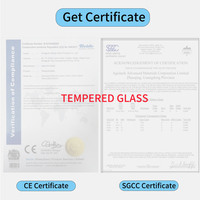 Cloison en verre intelligent à intensité variable de qualité supérieure pour immeubles de bureaux et hôtels, avec télécommande et film PDLC