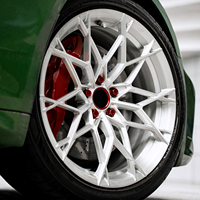 Jantes en aluminium forgé monobloc brossé argenté de 17, 18, 19, 20, 21, 22 pouces pour voitures particulières BMW, Audi, Porsche, Land Rover