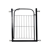 Porte de Sécurité Pliante pour Animaux de Compagnie Iron Dog, Écologique, Verrouillable, pour Empêcher les Animaux de Sortir