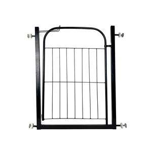 Pintu Pengaman Lipat Ramah Lingkungan untuk Rumah, Penghalang Hewan Peliharaan, Dapat Dikunci, Mencegah Hewan Peliharaan Masuk ke Tangga - Product Image 1