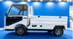 Camioneta Eléctrica <span class=keywords><strong>de</strong></span> 200-250kW con Batería <span class=keywords><strong>de</strong></span> Plomo-Ácido, Certificación COC/EEC, Plataforma Hidráulica Abatible, Eje Trasero Integrado <span class=keywords><strong>de</strong></span> 160 mm, Tracción 4x2, 30 km/h - Product Image 5
