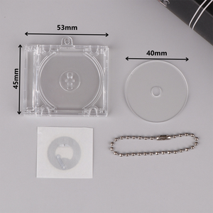 Mini NFC Musical Personalizado de Kpop y Anime para Caja de Álbum de CD, Anillo de Plástico Acrílico Transparente, Llavero Colgante para Set de Regalo Corporativo DIY - Product Image 2
