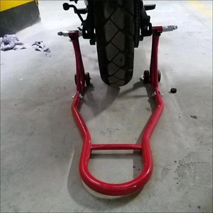 SLKE Outil de réparation Support de cale réglable Support de <span class=keywords><strong>roue</strong></span> Support de paddock de moto U + L Bras oscillant Fourche Moteur Support arrière Ascenseur - Product Image 5