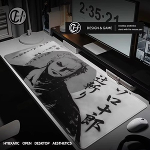 แผ่นรองเมาส์ <span class=keywords><strong>R</strong></span>-Roronoa Zoro ขนาดใหญ่ แผ่นรองโต๊ะเล่นเกม แผ่นรองคีย์บอร์ด วันพีซ แผ่นรองเมาส์ อนิเมะ - Product Image 1