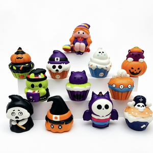 Juguete Antiestrés de Goma con Forma de Fantasma de Dibujos Animados, de Compresión Lenta, para Aliviar el Estrés, Ideal para Regalos Promocionales - Product Image 1