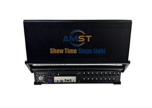 Consola Plegable de Doble Pantalla para Iluminación Profesional de Escenarios, 16 Conectores DMX, 8192 Canales, I7 8GB, Controlador de Luces para Escenarios - Product Image 6